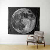 Vollmond Wandteppich (Beispiel (Horizontal))