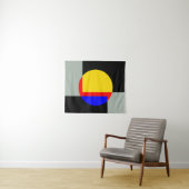 Vollmond Wandteppich (Beispiel (Horizontal))