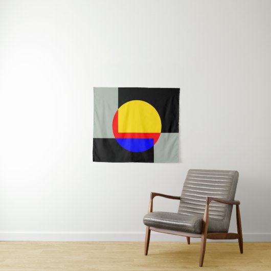 Vollmond Wandteppich (Beispiel (Horizontal))