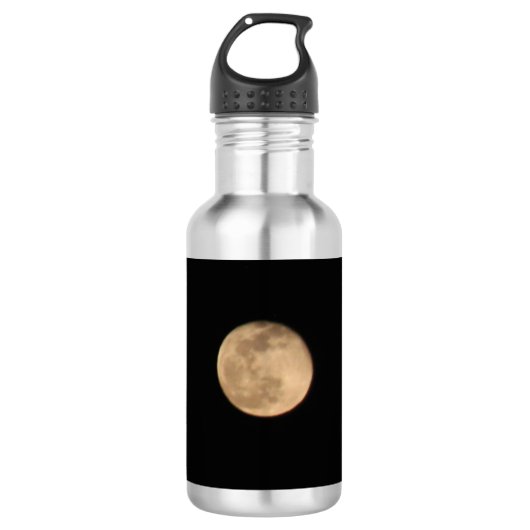Vollmond Wasserflasche (Vorderseite)