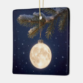 Vollmond Weihnachtsschmuck (Links)