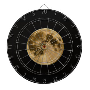 Vollmond-Weltraum-Dartscheibe Dartscheibe