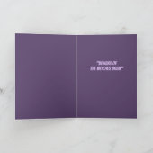 Vollmond Witwen Time Halloween Card Karte (Innenseite)