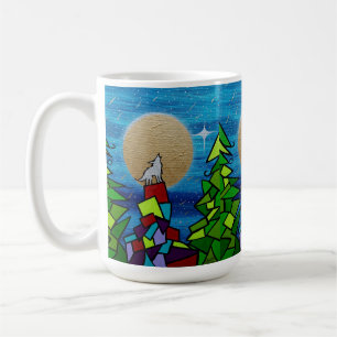 Vollmond-Wolf-Supermond  Kaffeetasse