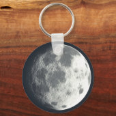 Vollmond Zipper-Pull & Gepäckanhänger, Schlüsselan Schlüsselanhänger (Vorderseite)