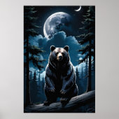 Vollmondbär Poster (Vorne)