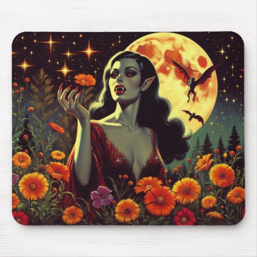 Vollmondblüte Mousepad (Vorne)