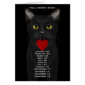 Vollmonddaten 2024 US-Ostdatum (Vorne)