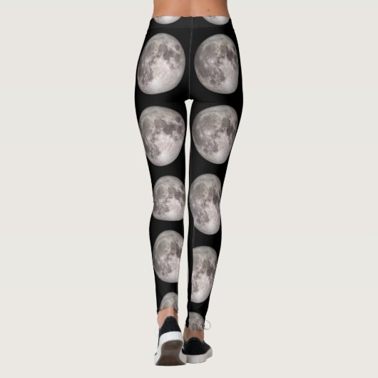 Vollmonddruck Leggings (Rückseite)