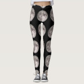 Vollmonddruck Leggings (Vorderseite)