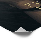 Vollmondfliegen | Halloween Poster (Ecke)