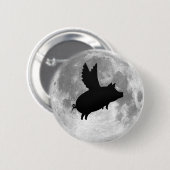 Vollmondfliegenschweinknopf Button (Vorne & Hinten)