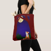 Vollmondfuchs Tasche (Von Nahem)