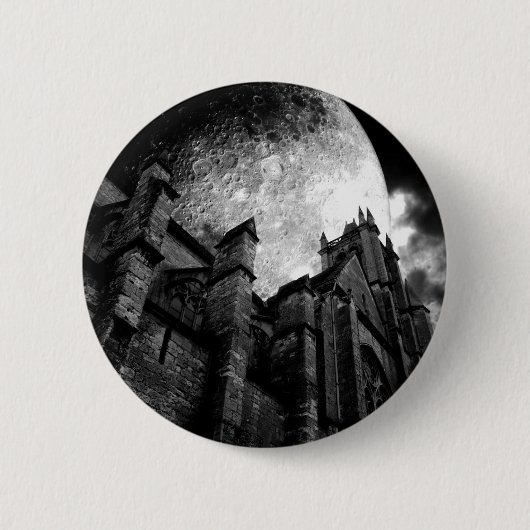 Vollmondkathedral Button (Vorderseite)