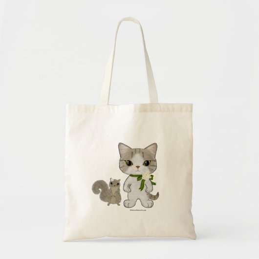 Vollmondkatze Tragetasche (Vorne)