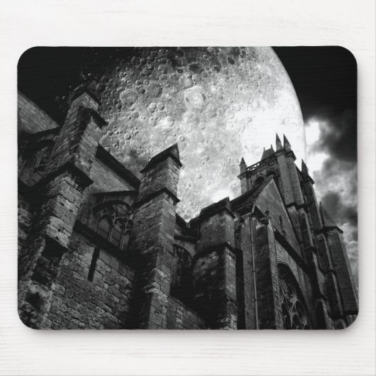 Vollmondkirche Mousepad (Vorne)