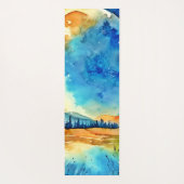 Vollmondmalerei Yogamatte (Rückseite)