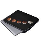 Vollmondphasen Lunar-Eclipse | Colorado Laptopschutzhülle (Vorne Knopf)