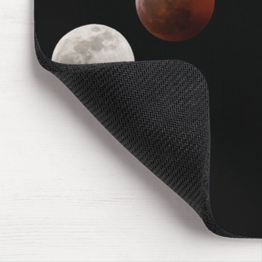 Vollmondphasen Lunar-Eclipse | Colorado Mousepad (Ecke)
