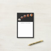 Vollmondphasen Lunar-Eclipse | Colorado Post-it Klebezettel (Auf Schreibtisch)