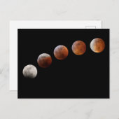 Vollmondphasen Lunar-Eclipse | Colorado Postkarte (Vorne/Hinten)