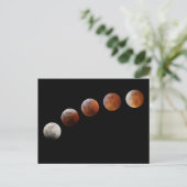Vollmondphasen Lunar-Eclipse | Colorado Postkarte (Stehend Vorderseite)