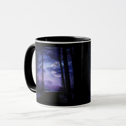 Vollmondwald Tasse (Vorderseite Links)
