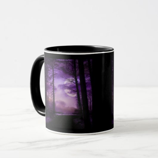 Vollmondwald Tasse (Vorderseite Links)