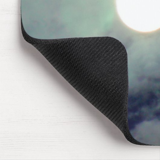 Vollmondwolken Mousepad (Ecke)