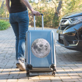 VOLLMOON 14"² Hautkleber Aufkleber (Koffer Insitu)