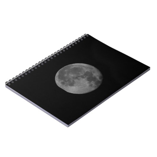 VOLLMOONNOTEBOOK NOTIZBLOCK (Linke Seite)