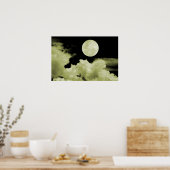 VOLLMOONSCHLIESSEN GELB POSTER (Küche)