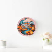 Vollplatte Runde Wanduhr (Zuhause)