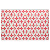 Vollroter Fleur-de-lis Stoff (Fat Quarter (45,7 x 55,9 cm))
