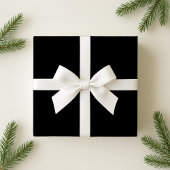 Vollschwarzes Packpapier