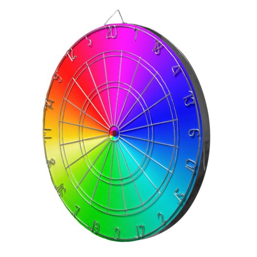 Vollspalter Dartscheibe (Vorderseite rechts)