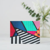 Vollständig 80er Anstrichfarben Postkarte (Stehend Vorderseite)