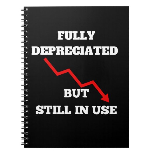 Vollständig abgeschrieben, aber noch in Gebrauch Notizblock (Vorderseite)