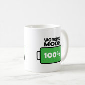 Vollständig Akkubetrieb Kaffeemaschine - Tasse-Ges Kaffeetasse (VorderseiteRechts)