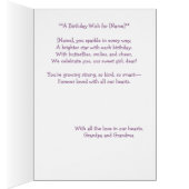 Vollständig angepasste Geburtstagskarte von Großto (Innen (Rechts))