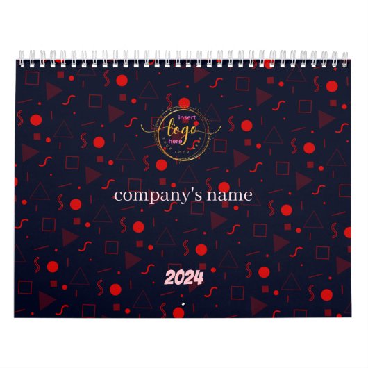 Vollständig anpassbar mit Firmeninformationen Corp Kalender (Titelbild)