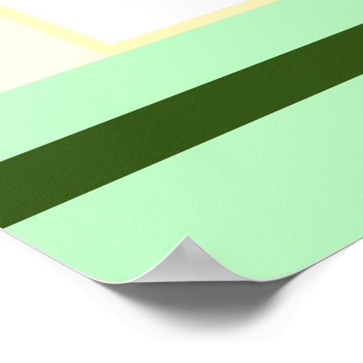 Vollständig anpassbare Baustellensicherheitskarte Poster (Ecke)