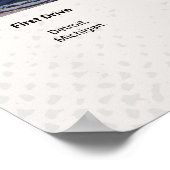 Vollständig anpassbare erste Auto Memory Foamcore- Poster (Ecke)