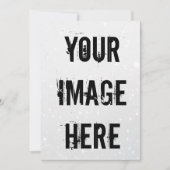 Vollständig anpassbare Flachkarte Save the Date (Vorderseite)