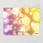 Vollständig anpassbare Makeup Artist Comp Card Postkarte (Rückseite)