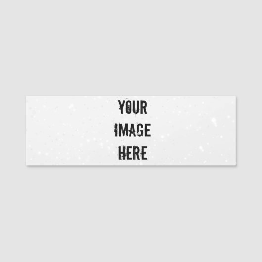 Vollständig anpassbare Name-Tag Namensschild (Vorderseite)