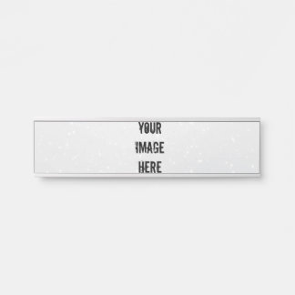 Vollständig anpassbare Namensplatte Türschild