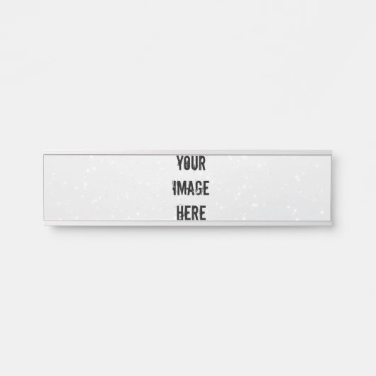 Vollständig anpassbare Namensplatte Türschild (Vorderseite )