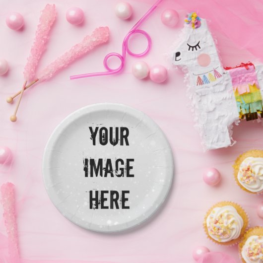 Vollständig anpassbare Papierplatte Pappteller (Party)