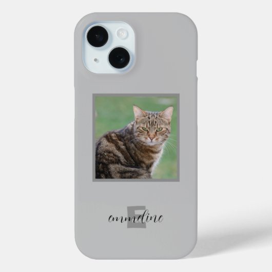 Vollständig anpassbare Pet Portrait Phone Case (Rückseite)